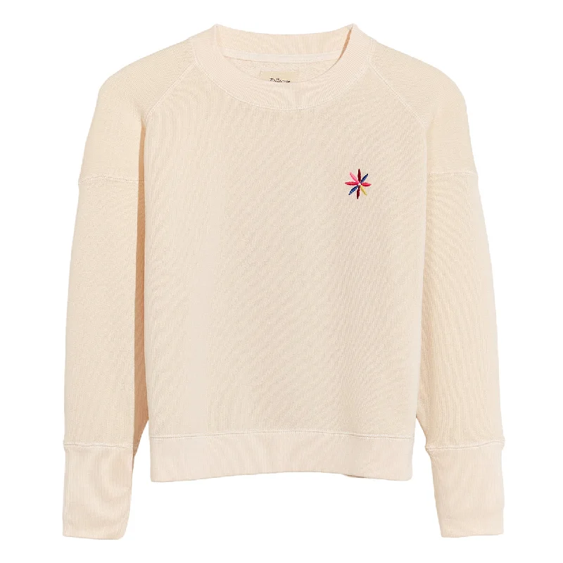 Bellerose Fadem Sweatshirt Hoodie with Hem Patch Decorative Personalized