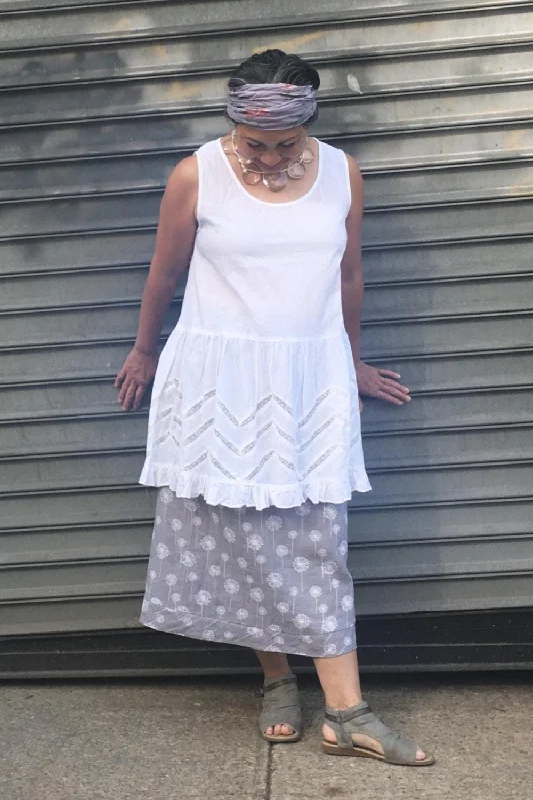 Dandelion Print Skirt low waist skirt