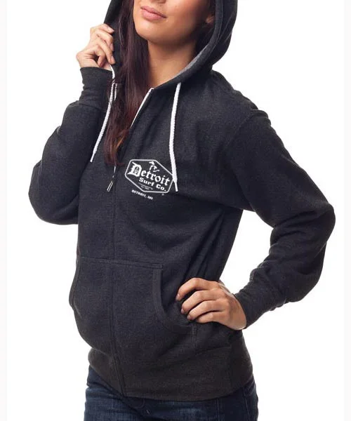 Classic Zip-Up Hoodie Unisex Hoodie with Half-Zip Sporty Casual
