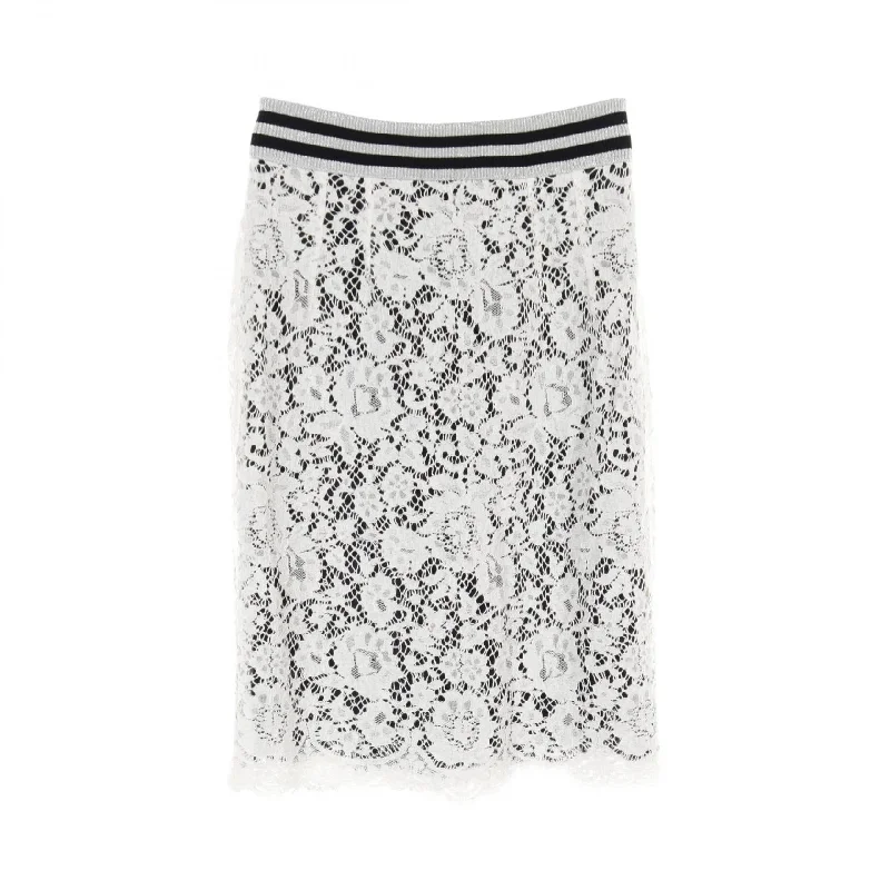 Dolce & Gabbana Cotton Rayon Skirt velvet skirt luxurious