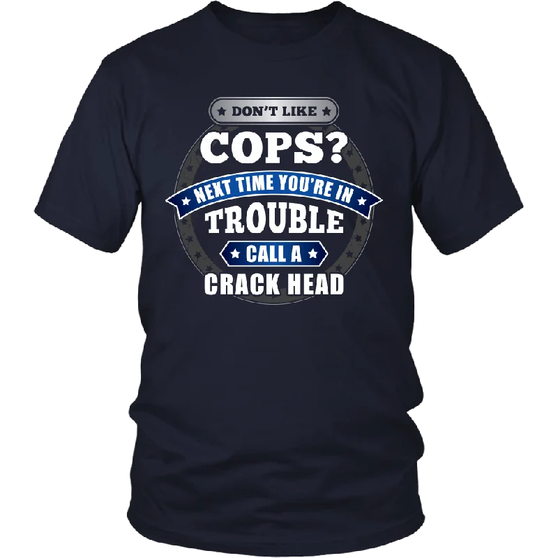Don't Like Cops Shirts and Hoodies Hoodie with Set-In Sleeves Structured Classic