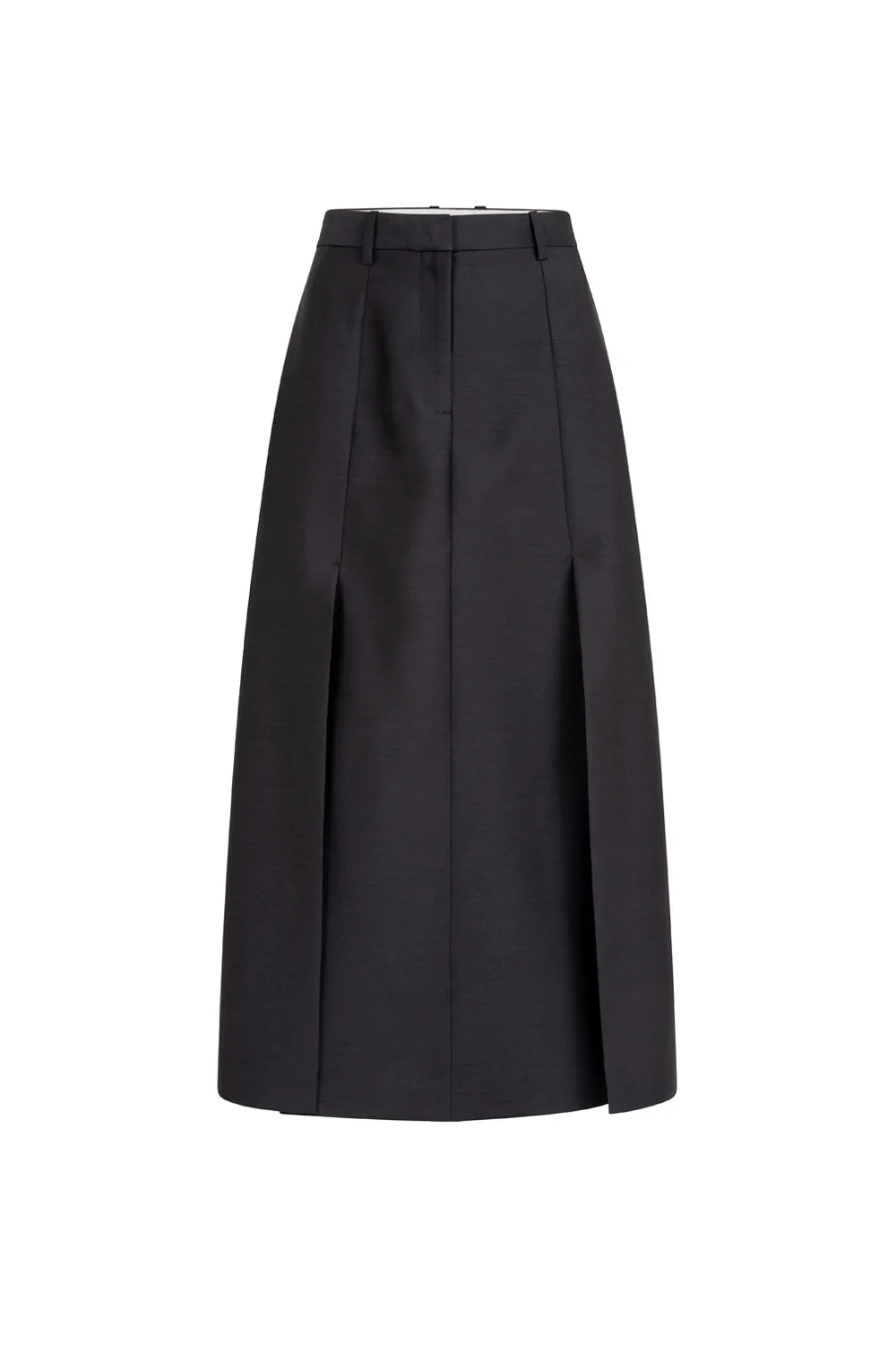 Elodie Skirt in Black belted skirt waist