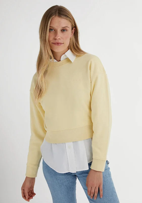 Embroidery Logo Cropped Crew Necks Sweatshirt / Butter Hoodie with Turtle Neck Cozy Winter Embroidery Logo Cropped Crew Necks Sweatshirt / Butter Hoodie with Turtle Neck Cozy Winter
