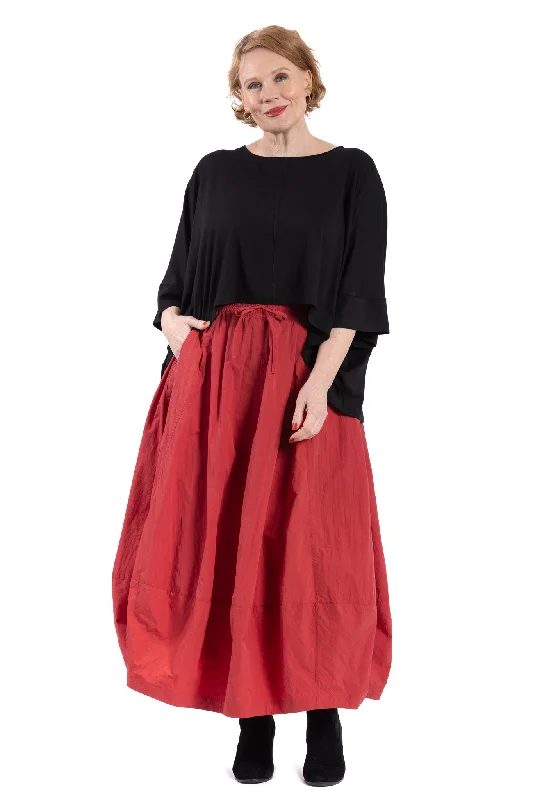 TERRA SKIRT TC asymmetrical skirt cut