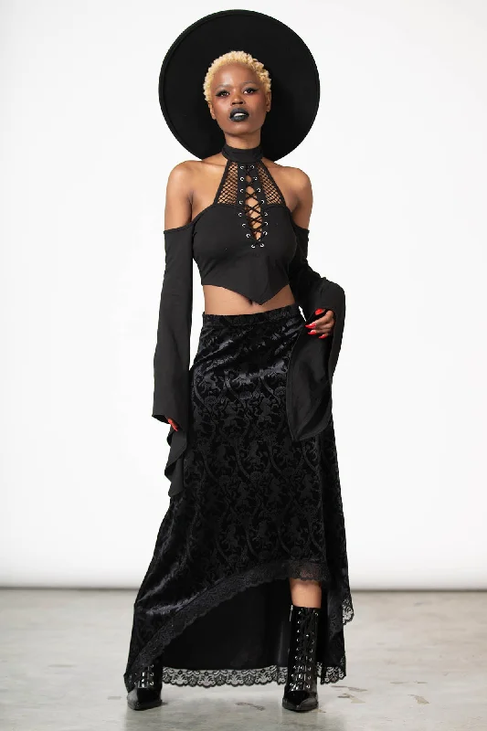 Grailed Maxi Skirt [B] satin skirt smooth