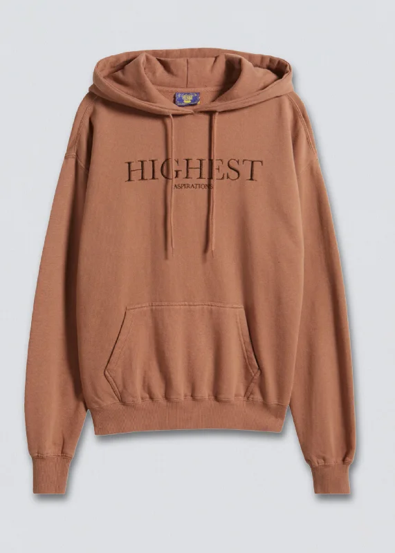 Highest Aspirations Hoodie Hoodie with Hem Frayed Vintage Worn