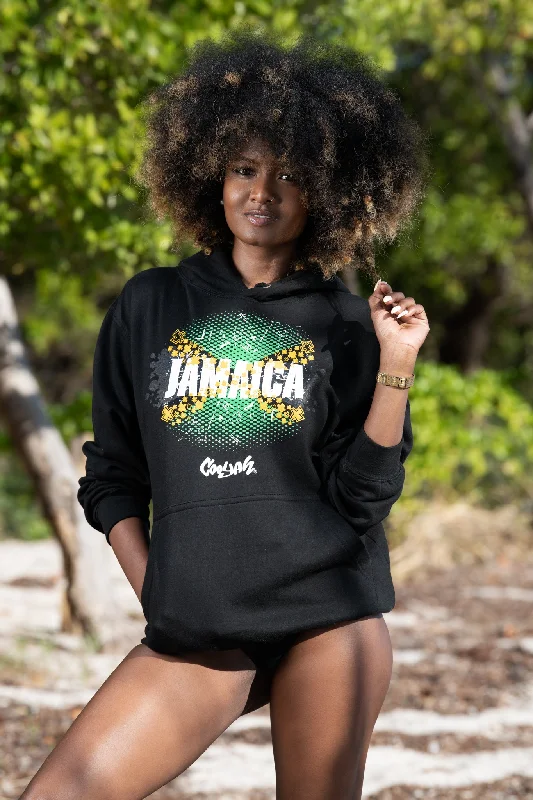Jamaica Abstract Hoodie Oversized Hoodie Comfort Casual