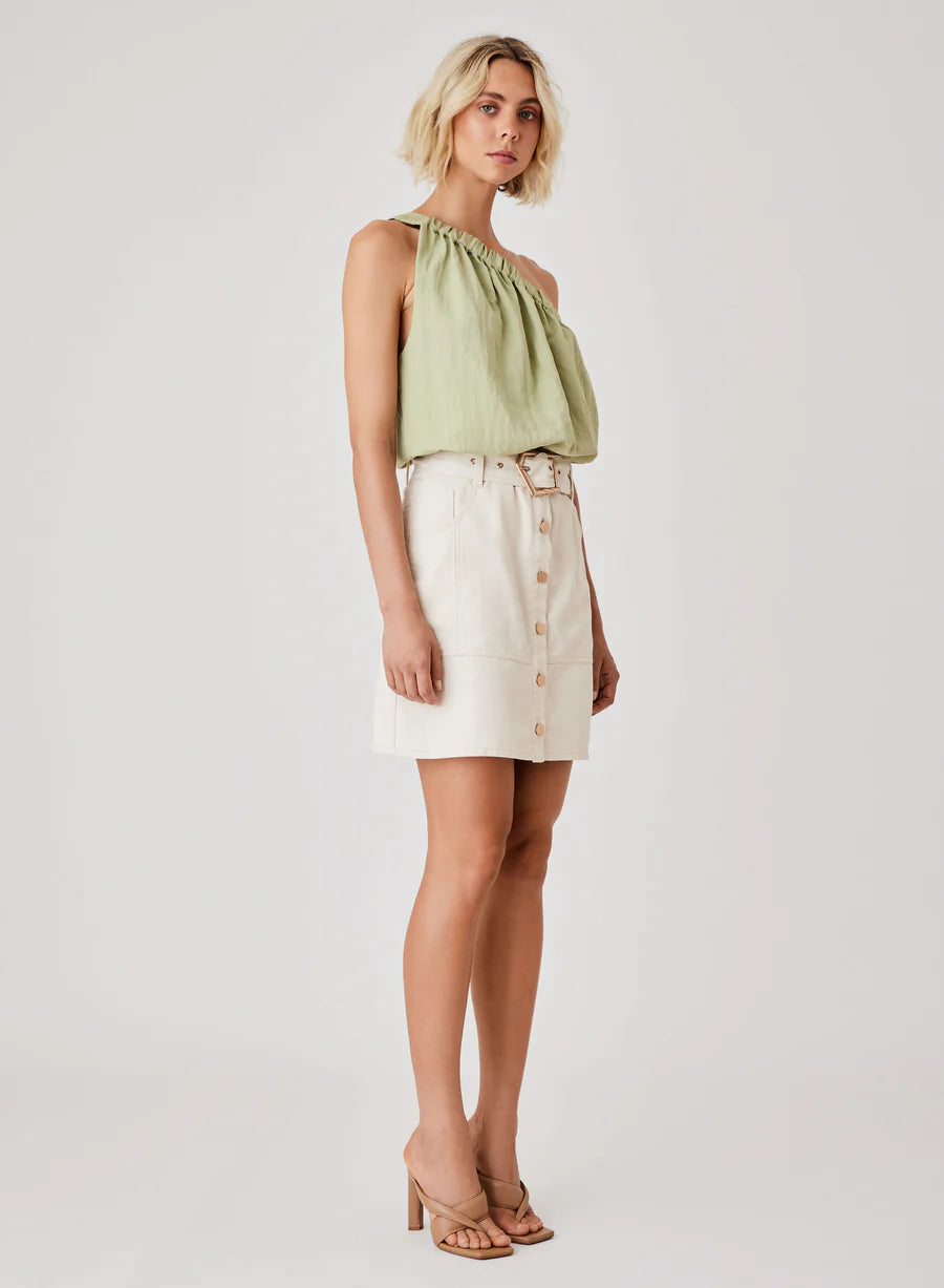 Kokomo Denim Skirt chiffon skirt floaty