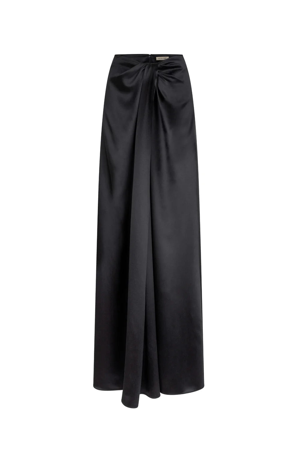 Leticia Skirt in Black silk skirt elegant