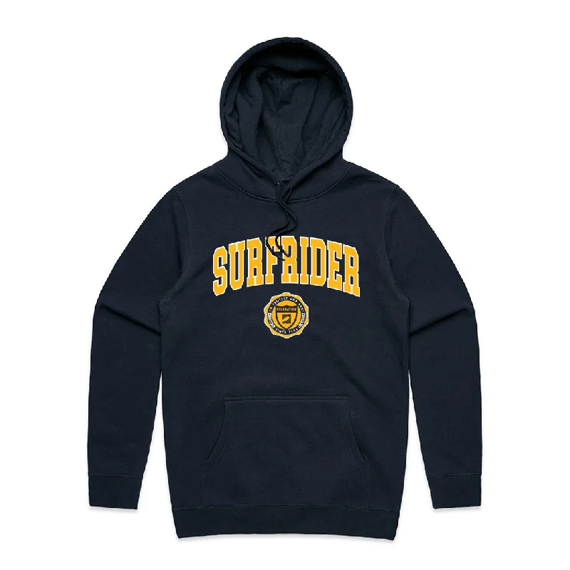 Maize College Hoodie Hoodie with Hem Patch Decorative Personalized