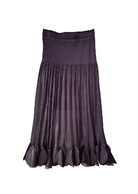 Marais Skirt pleated skirt texture