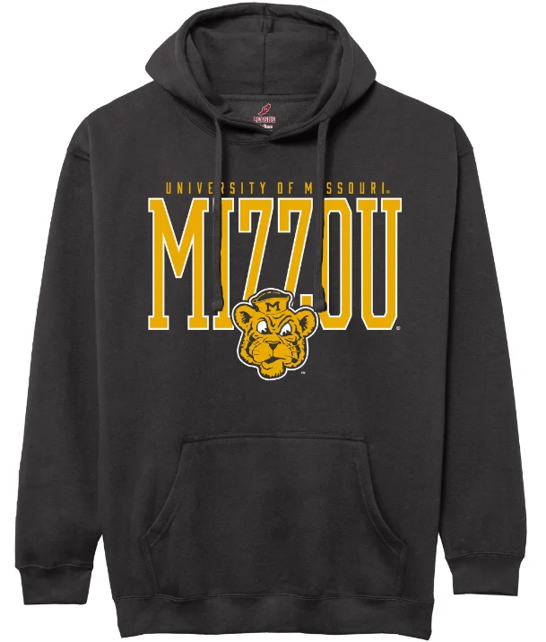 Mizzou Tigers Vault Beanie Tiger University of Missouri Black Hoodie Hoodie Dress Longline Feminine