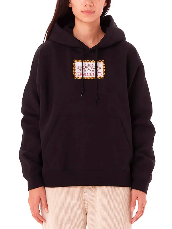 Swans Hoodie Hoodie with Tie-Dye Psychedelic Retro