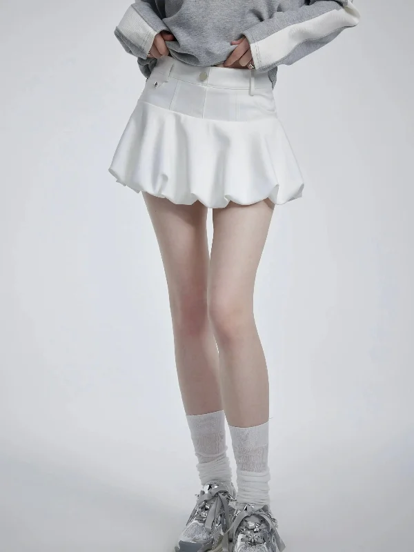 [Customizable] Flower Power Mini Skirt denim skirt fashionable