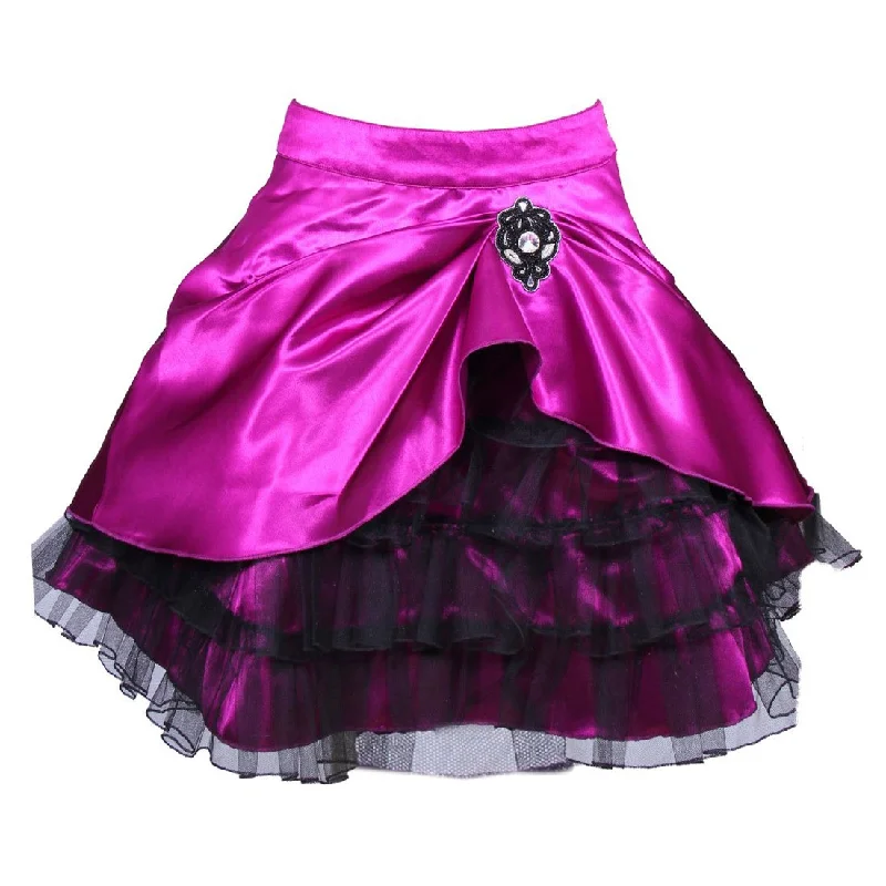 Ottilie Mid length Brooch Skirt tiered skirt playful
