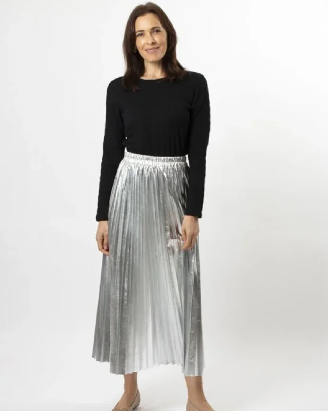 Stella and Gemma Casete Skirt Silver lace skirt romantic