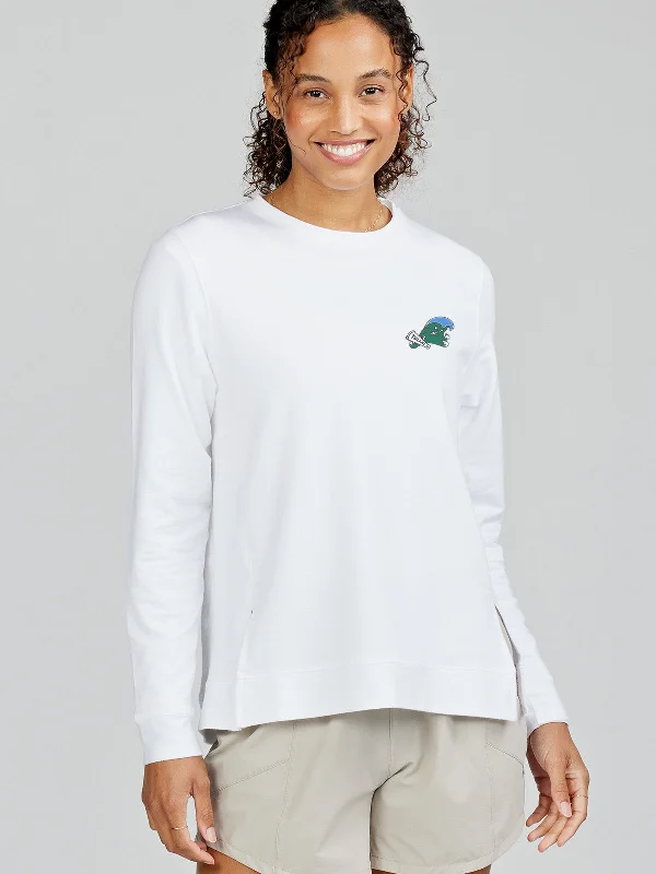 Riverwalk Sweatshirt 2.0 - Tulane Hoodie with Magnetic Closure Innovative Modern