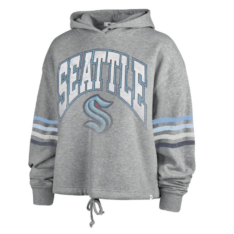 Seattle Kraken '47 Womens Upland Hoodie Hoodie with Drop Shoulder Relaxed Streetwear Seattle Kraken '47 Womens Upland Hoodie Hoodie with Drop Shoulder Relaxed Streetwear