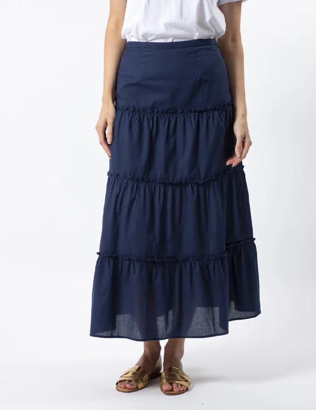 Stella + Gemma Dawson Skirt - Navy modal blend skirt