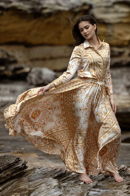 Tilly Print Skirt breathable skirt fabric
