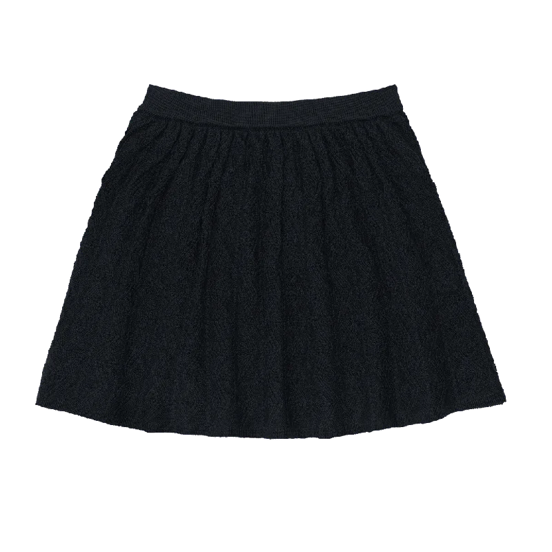 FUB DARK NAVY STRUCTURE SKIRT corduroy skirt durable