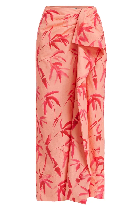 Essentiel Antwerp Flapjack Skirt - Print maxi skirt elegant