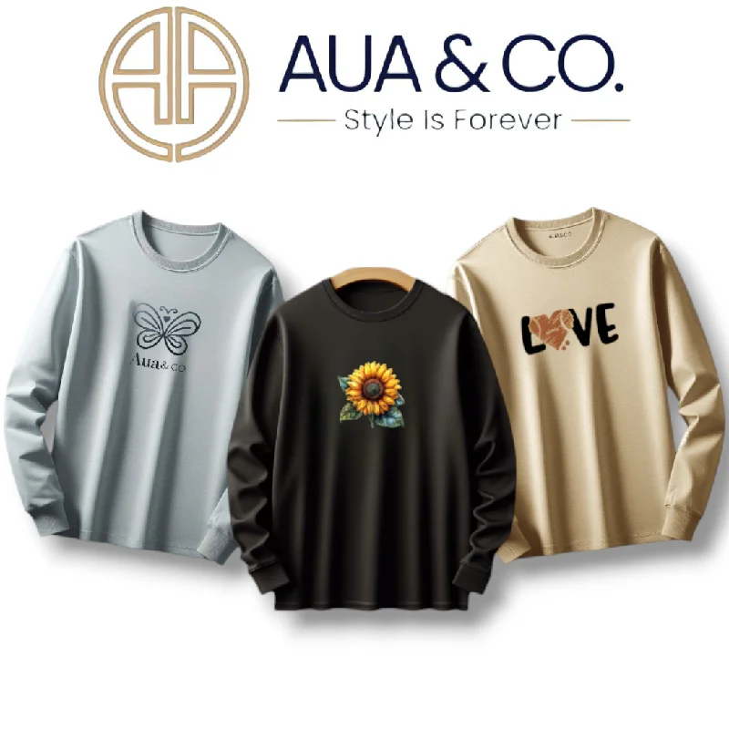 Winter Printed Baige Gray & Black Printed Sweatshirt Women's By AUA&CO Hoodie with Drawstring Waist Adjustable Fitted Winter Printed Baige Gray & Black Printed Sweatshirt Women's By AUA&CO Hoodie with Drawstring Waist Adjustable Fitted