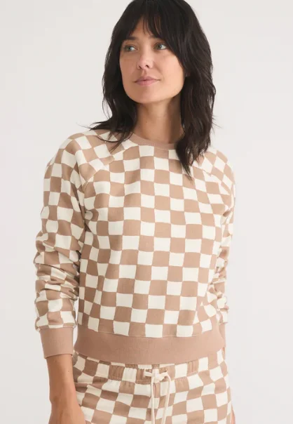 Women's Anytime Sweatshirt Hoodie with Raw Hem Edgy Unfinished