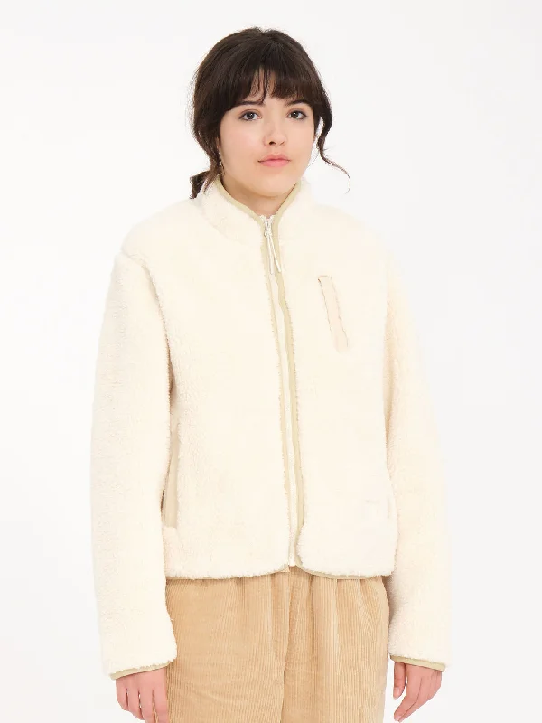 Wuzer Fuzzar Sherpa Sweatshirt - Cloud Hoodie with Illustration Artistic Creative