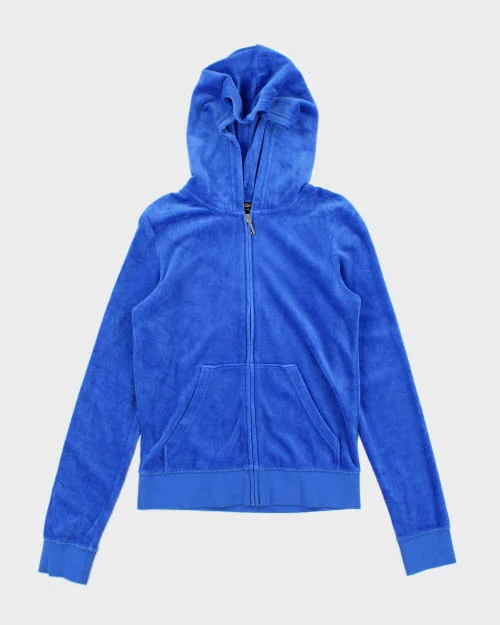 Y2k 00s Juicy Couture Hoodie - S Hoodie with Bell Sleeves Flared Feminine